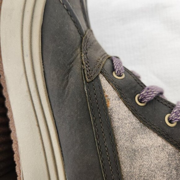 Merrell Womens Size 7. 5 Haven Polar Waterproof Mid Lace Winter Boots Olive Gray - Picture 13 of 15